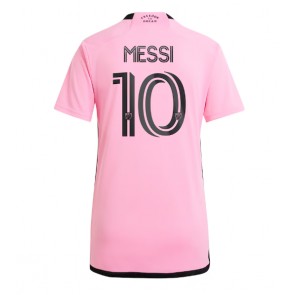 Billiga Inter Miami Lionel Messi #10 Hemmatröja Dam 2024-25 Kortärmad